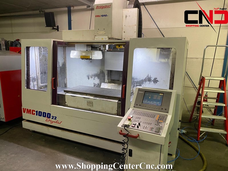 پارامتر های  فرز سی ان سی چهار محور bridgeport vmc 1000 xp 4axise   با کنترل heidenhain 430 pa